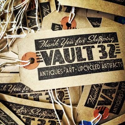 Descriptive, hand-stamped tags