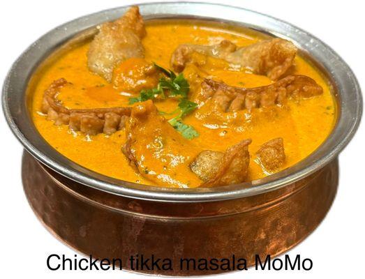 Chicken Tikka masala momo