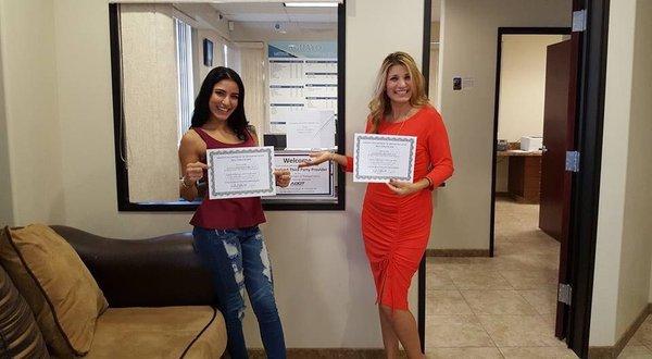 Business Owners on opening day!