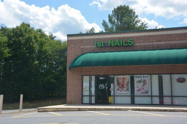 Exterior Shot. On the end in a strip mall