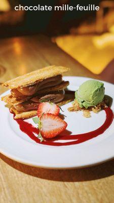 Chocolate Mille-Feuille