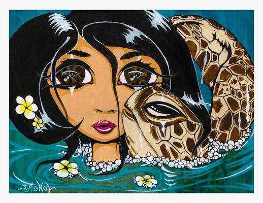 "Moana" 11"x14" giclee