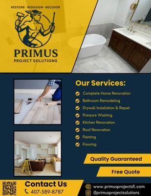 Primus Project Solutions