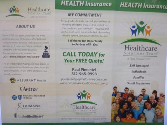 ****************** Open Enrollment ***************************
(Side #2 of brochure)
November 1st, 2015 thro...