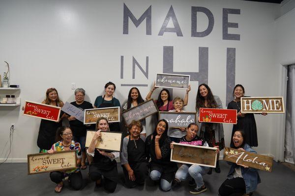 DIY Wood Sign Workshop...