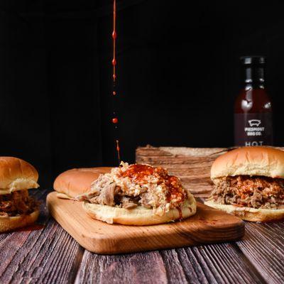 Carolina-style pulled pork