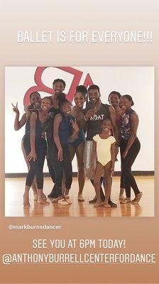 Anthony Burrell Center For Dance