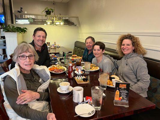 Great food and even better company