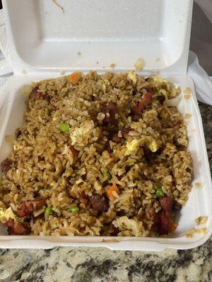 Pork Fried Rice - great portion size!