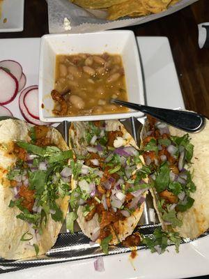 El pastor Tacos - 3 Tacos
