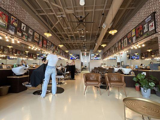Inside of the shop