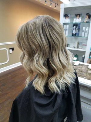 Highlights and shadow toning with our stylist Jamie