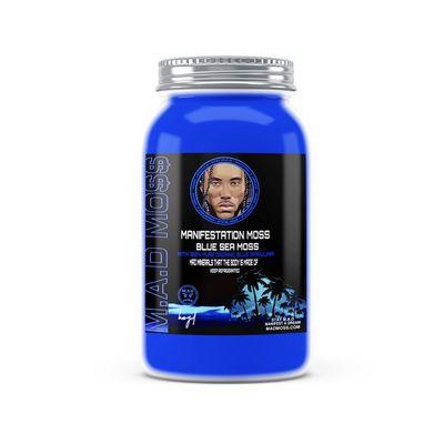 Wildcrafted Organic Sea Moss Infused with blue SPIRULINA