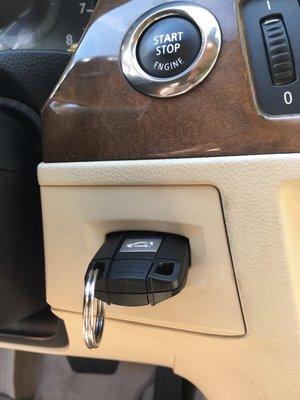 BMW key is perfect!