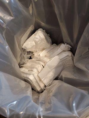 Where the food belongs