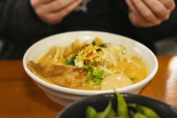 Spicy ramen, 3* wasn't too spicy