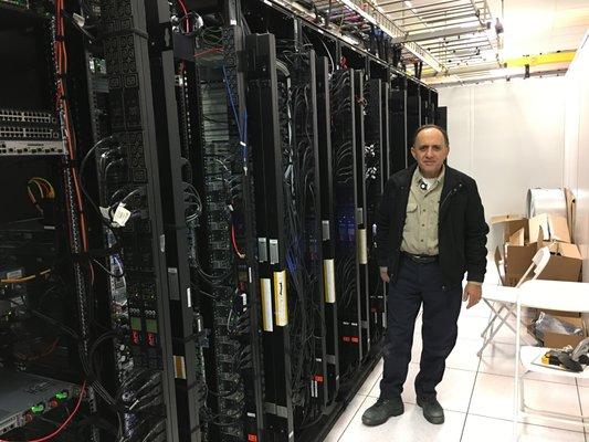 One of Data Centers that was just recently completed in Santa Clara CA.