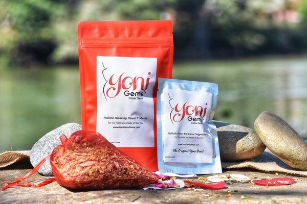 Yoni Gems Steam & Yoni Pearl Combo