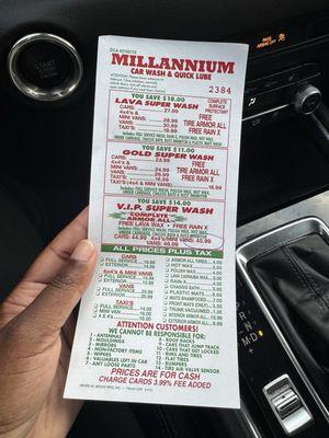 Millenium Super Car Wash & Quick Lube