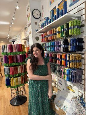 Met the owner Alyssa- so nice! I love this store!!!!! Definitely will come here often ! They have amazing Canvases and colors! Obsessed.