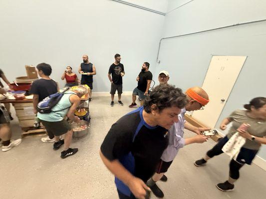 Celebrating the end of our 1st League Playoffs!