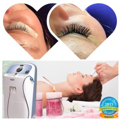 Pair up getting Eyelash Extensions and Microdermabrasion in one visit!