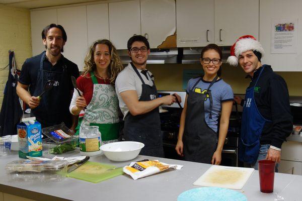 In 2014, my friends and I fed the LPCS guests a fun, delicious Christmas breakfast. It was the largest meal we’ve ever made!