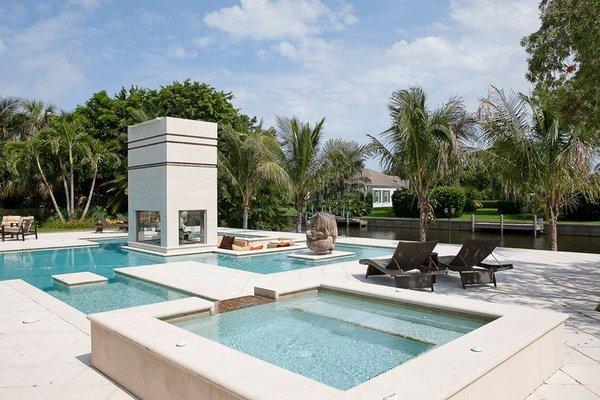 Custom Built Home Bay- Pool Area