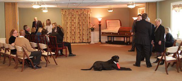 Viewing hours in the funeral home can provide comfort and an opportunity to reconnect with old friends and family.