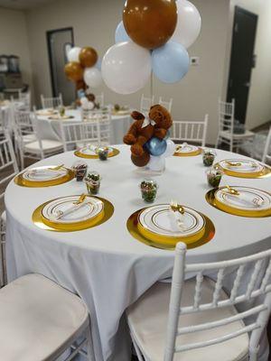 Celebrate your new arrival with us! Info@memejseventhall.com 817-542-5696 #babyshowers #celebrate