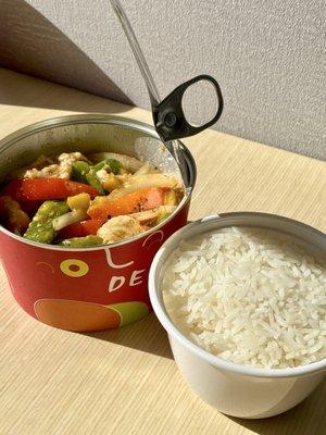 Pad Mango Basil Lunch Special