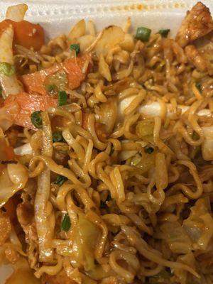 Chicken ramen spice level 4 !