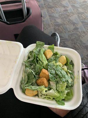 Chicken Caesar salad