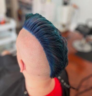 Oil slick Mohawk