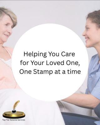 We come to your loved one, making the notary process hassle and stress free. #notary #mobilenotary #notaryservices #apostilleservices