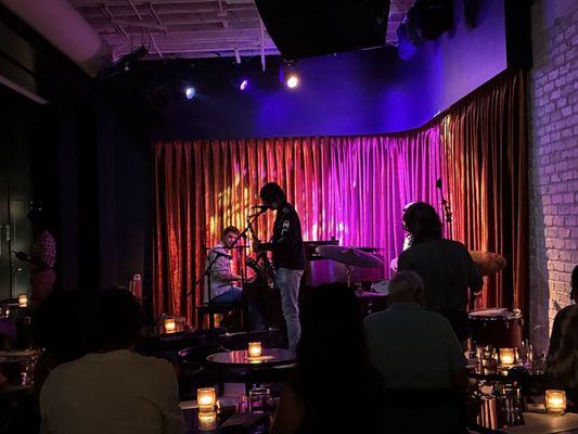 Open stage night.  Excellent