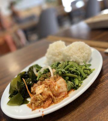 Rice and Choice of 3 Sides