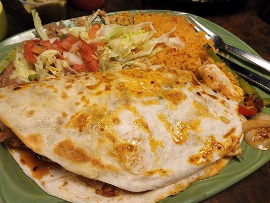 Fajita quesadilla