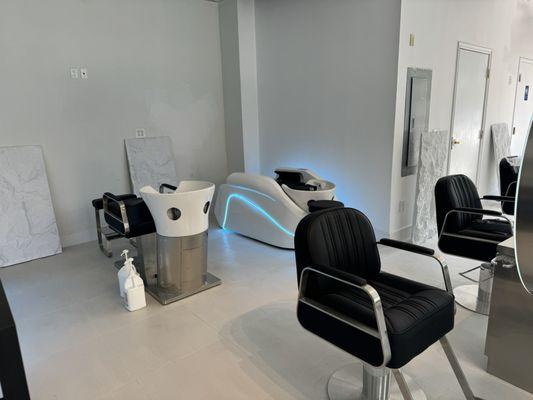 Electric massage shampoo