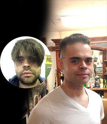 I received a great shave and a haircut from the Crazy Fox.