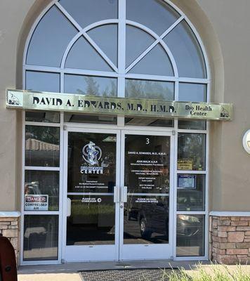 Front entrance