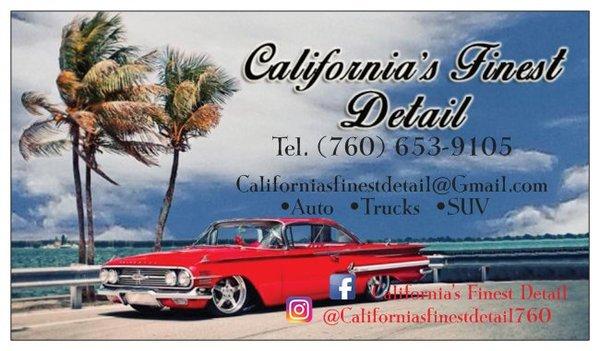 California's Finest Detail