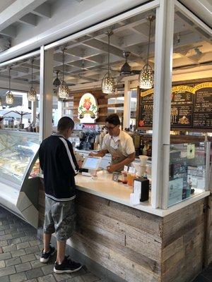 Forgot the guy's name but he is so funny and kind. He's a local guy in here. Give us some tips and a little background on their store.