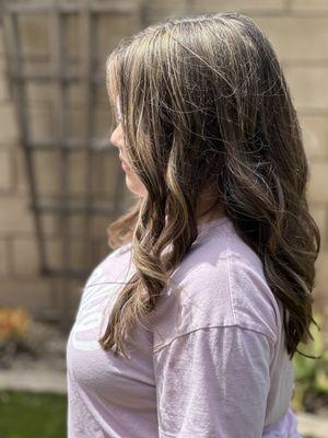 My daughter's after results