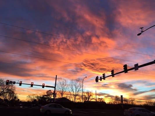 Gorgeous Colorado sky...lovely commute during showing appointment!