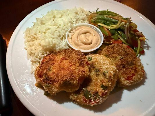 Delicious crabcakes