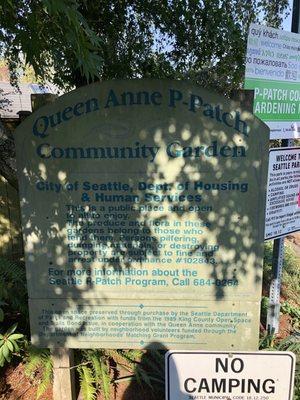 Queen Anne P-Patch
