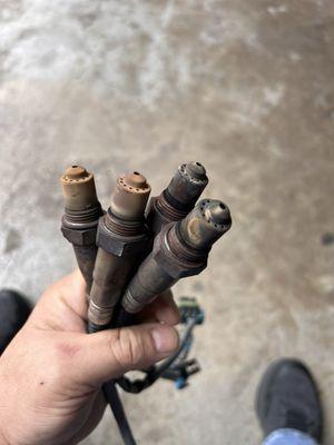 Oxygen sensors that they replaced