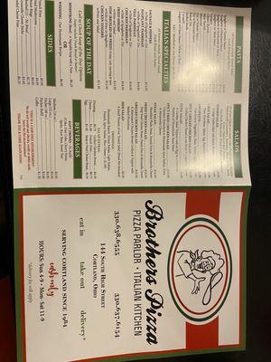 Brother's Pizza & Restaurant