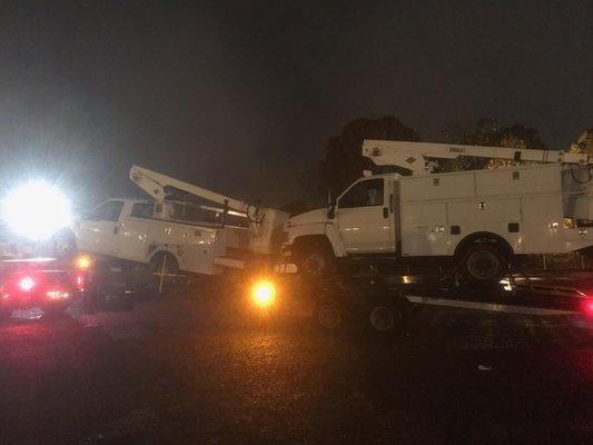 transport heavy machinery